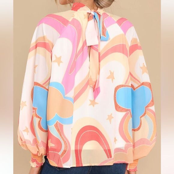 Multi Color Patterned Top - Picture 6 of 12